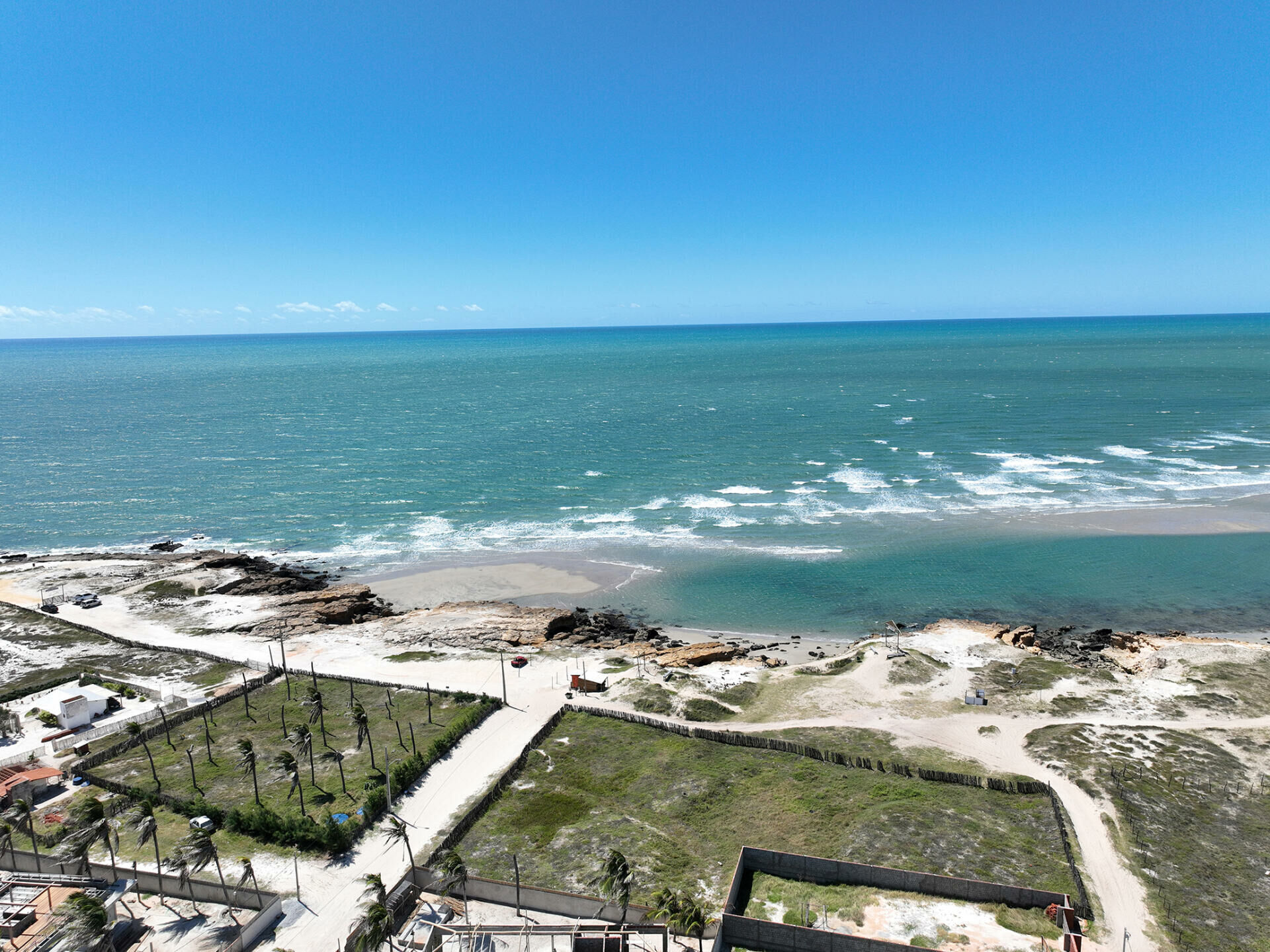 Imagem de Terreno com vista panorâmica frente mar, próximo ao mirante de Pontal do Maceió